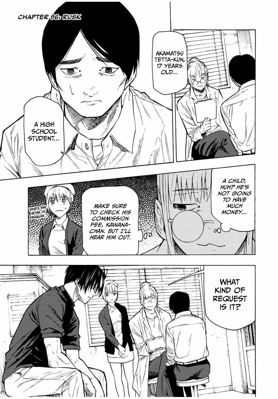 Juujika No Rokunin Chapter 96 image 01